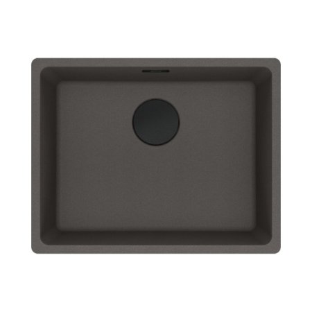 Franke Maris MRG 110-52 Zlewozmywak granitowy jednokomorowy 52x43,3 cm łupkowy szary/czarny mat 125.0737.995