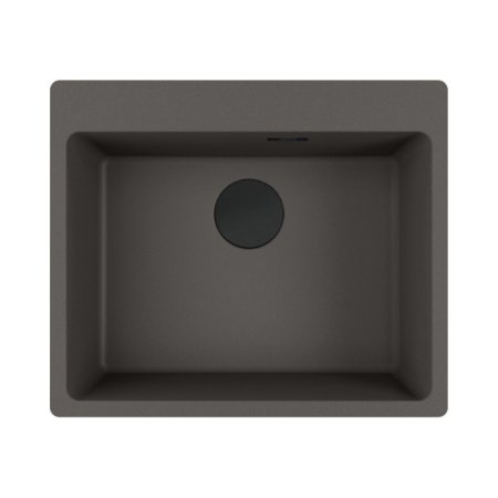 Franke Maris MRG 610-54 FTL Zlewozmywak granitowy jednokomorowy 59x50 cm łupkowy szary/czarny mat 114.0737.998