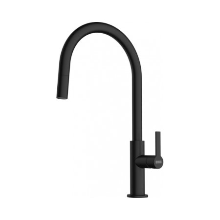 Franke Maris Slim J pull-out Bateria kuchenna z wyciąganą wylewką czarny mat 115.0728.389