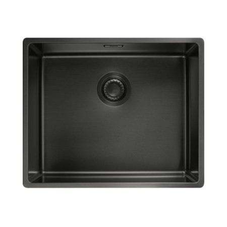 Franke Mythos BXM 210/110-50 Zlewozmywak stalowy jednokomorowy 54x45 cm antracyt 127.0627.584