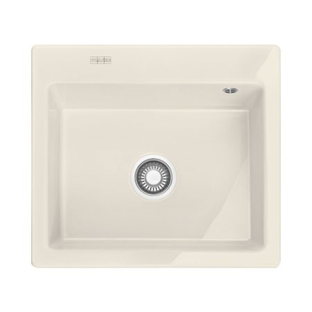 Franke Mythos MTK 610-58 Zlewozmywak ceramiczny jednokomorowy 58x51 cm kremowy 124.0379.845