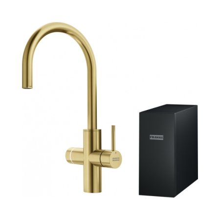 Franke Mythos Water Hub All in One Bateria kuchenna z filtrem złota 160.0731.755