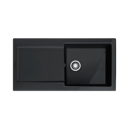 Franke Maris MRK 611-100 Zlewozmywak ceramiczny jednokomorowy 100x51 cm z ociekaczem onyx 124.0379.965