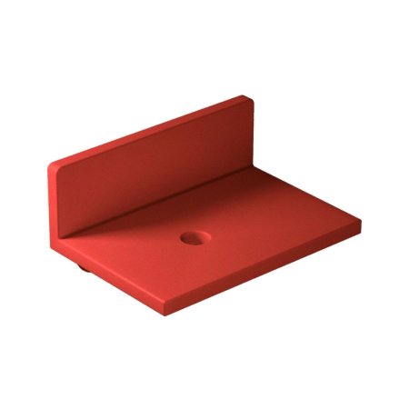 Galassia Core P&oacute;łka łazienkowa 55x38 cm czerwony 7345RO