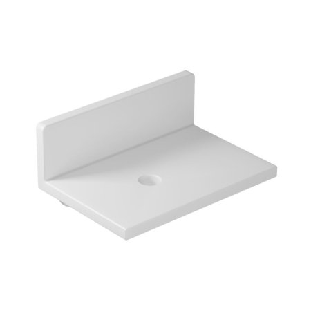 Galassia Core P&oacute;łka łazienkowa 55x38 cm biały mat 7345MT