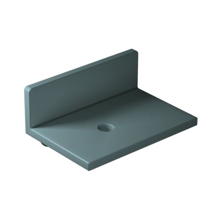 Galassia Core P&oacute;łka łazienkowa 55x38 cm petrol blue 7345PE