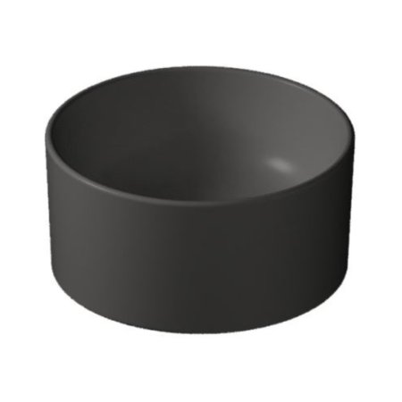 Galassia Core Umywalka nablatowa 25 cm czarny mat 7360NEMT