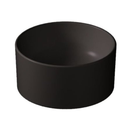 Galassia Core Umywalka nablatowa 25 cm czarny satynowy 7360SB