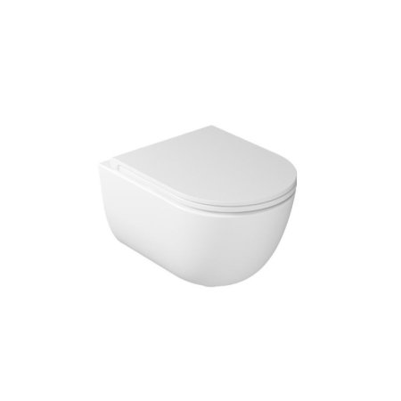 Galassia Dream Toaleta WC bez kołnierza biały mat 7334MT