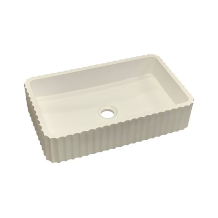 Galatea Biskut Umywalka nablatowa 50x30 cm biały mat GDMR034MW
