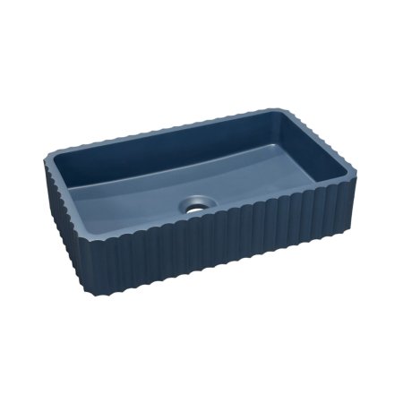 Galatea Biskut Umywalka nablatowa 50x30 cm niebieski mat GDMR034ML