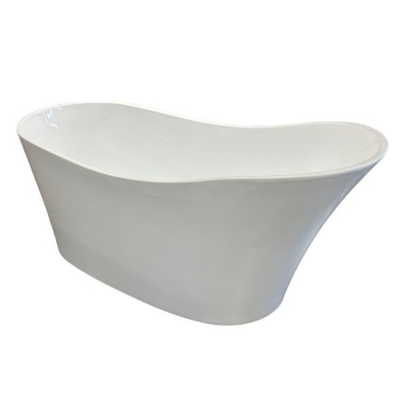 Galatea Design Amalfi Wanna wolnostojąca 170x75 cm biały połysk GWAMA170.GPB.WH