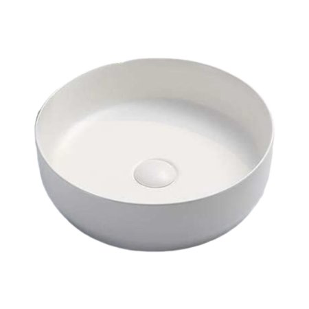 Galatea Design Bulat Umywalka nablatowa 39 cm biały mat GD112DTMW