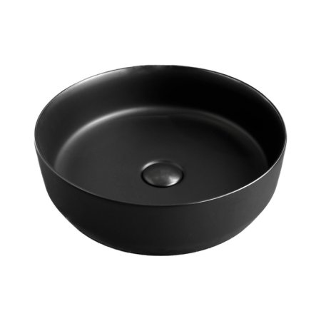 Galatea Design Bulat Umywalka nablatowa 39 cm czarny mat GD112DTMB