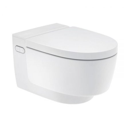 Geberit AquaClean Mera Classic Toaleta WC myjąca podwieszana 59x39,5 cm z deską sedesową wolnoopadającą, biała 146.202.11.1