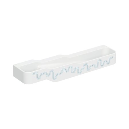 Geberit Bambini Umywalka wisząca 180x39 cm dziecięca poczwórna bez otowrów na baterie biały alpin/niebieski/jasnoniebieski mat 502.978.SX.2
