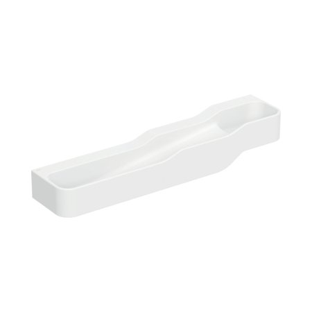 Geberit Bambini Umywalka wisząca 180x39 cm dziecięca poczwórna bez otworów na baterie biały alpin mat 502.977.00.2