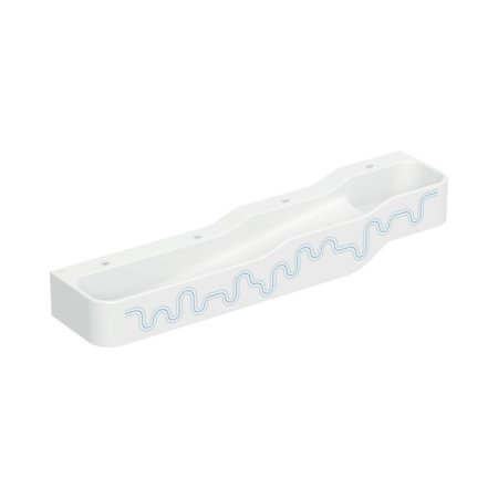 Geberit Bambini Umywalka wisząca 180x39 cm dziecięca poczwórna biały alpin/niebieski/jasnoniebieski mat 502.977.SX.1