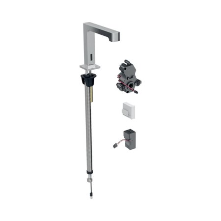 Geberit Brenta Bateria umywalkowa bezdotykowa zasilanie sieciowe bez mieszacza chrom połysk 116.191.21.1