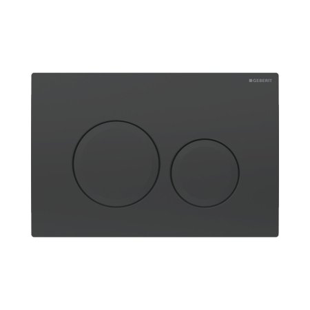 Geberit Delta20 Przycisk WC czarny mat 115.127.14.1