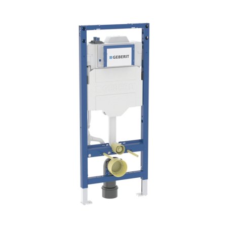Geberit Duofix Sigma Stelaż podtynkowy do WC ze spłuczką podtynkową One ze spłukiwaniem higienicznym HS30 dwa przyłącza wody H120 111.058.00.2