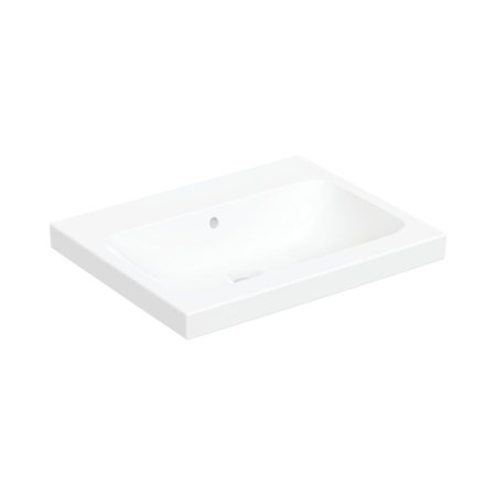 Geberit iCon Light Umywalka wpuszczana w blat 60x48 cm biała z powłoką KeraTect 501.847.00.4