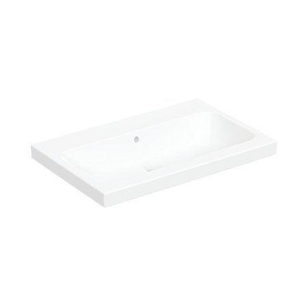 Geberit iCon Light Umywalka wpuszczana w blat 75x48 cm biała z powłoką KeraTect 501.848.00.4