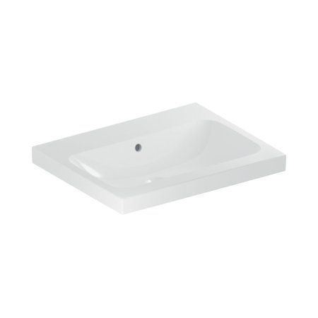 Geberit iCon Light Umywalka meblowa 60x48 cm biała z powłoką KeraTect 501.834.00.4