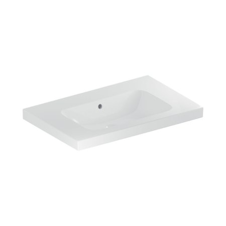 Geberit iCon Light Umywalka meblowa 75x48 cm biała z powłoką KeraTect 501.839.00.4