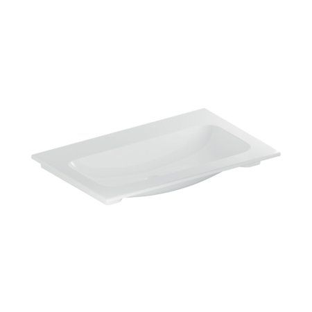 Geberit iCon Umywalka meblowa 75x48 cm biała z powłoką KeraTect 501.844.00.4