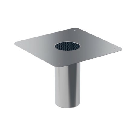 Geberit Kołnierz do odpływów 13x13 cm dla ruchu pieszego 388.103.00.1
