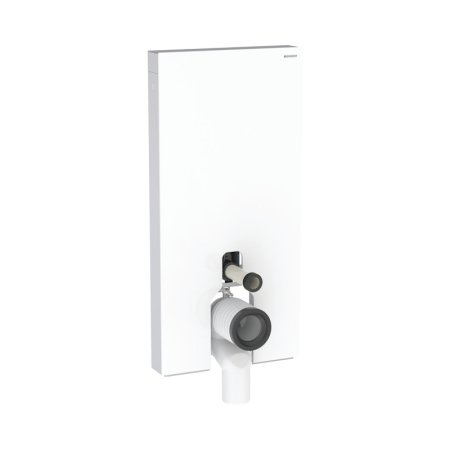 Geberit Monolith Plus Moduł sanitarny do WC stojącej 101x48 cm biały 131.202.SI.7