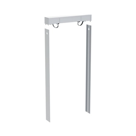 Geberit Monolith Plus Zestaw pokrywy spłuczki z okładziną boczną, do modułu sanitarnego 101 cm aluminium szczotkowane 131.192.00.2