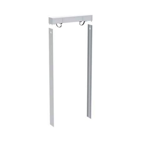 Geberit Monolith Plus Zestaw pokrywy spłuczki z okładziną boczną, do modułu sanitarnego 114 cm aluminium szczotkowane 131.196.00.2