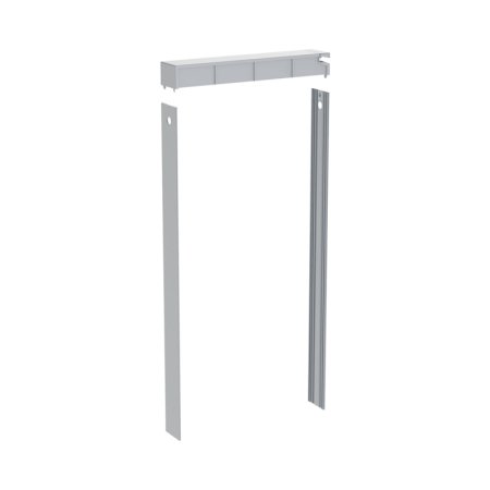 Geberit Monolith Zestaw pokrywy spłuczki z okładziną boczną, do modułu sanitarnego 101 cm aluminium szczotkowane 131.190.00.1