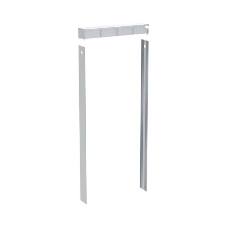 Geberit Monolith Zestaw pokrywy spłuczki z okładziną boczną, do modułu sanitarnego 114 cm aluminium szczotkowane 131.194.00.1