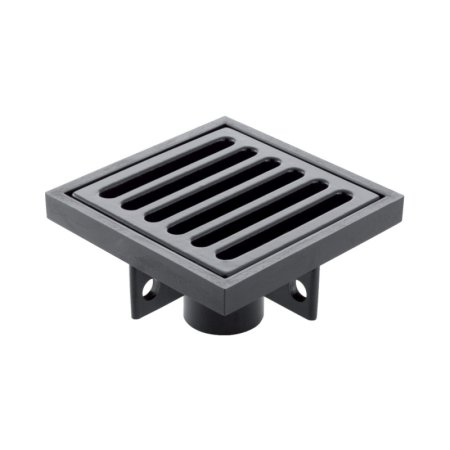 Geberit Odpływ punktowy 15x15 cm czarny 361.666.16.1