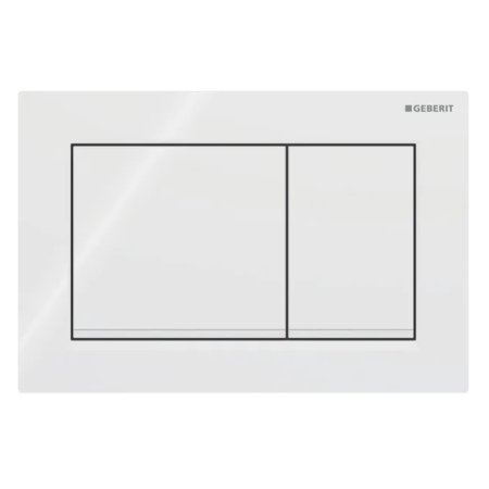 Geberit Omega30 Przycisk WC biały/biały mat 115.080.11.1