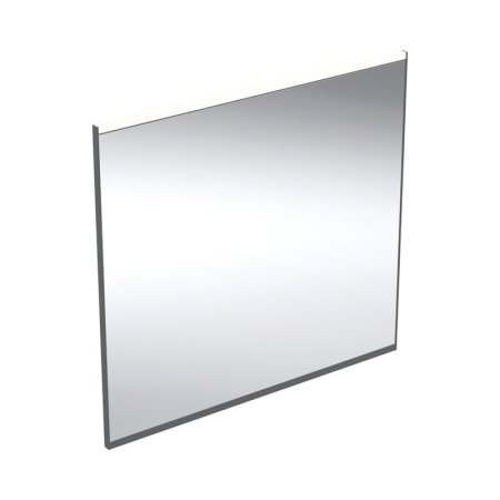 Geberit Option Plus Square Lustro ścienne 75x70 cm LED czarny mat/aluminium anodyzowane 502.782.14.1
