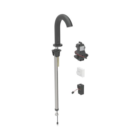 Geberit Piave Bateria umywalkowa bezdotykowa zasilanie sieciowe bez mieszacza czarny mat z powłoką easy-to-clean 116.181.14.1