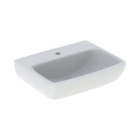 Geberit Selnova Square Umywalka wisząca 45x35 cm z otworem na baterię bez przelewu biały 500.322.01.2