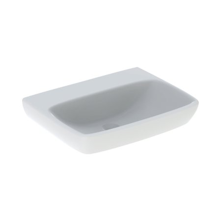Geberit Selnova Square Umywalka wisząca 60x46 cm bez otworu na baterię bez przelewu biały 502.792.00.7