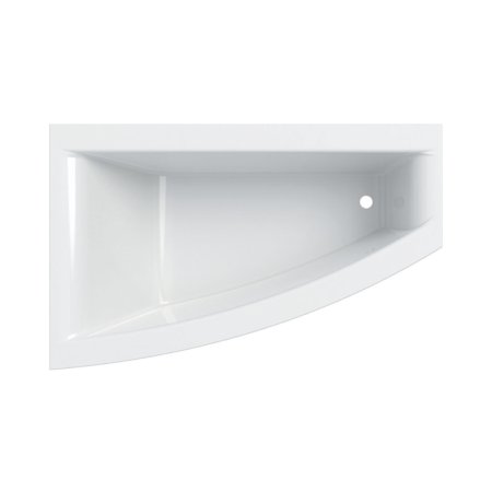 Geberit Selnova Square Wanna narożna 160x100 cm prawa biała 554.292.01.1