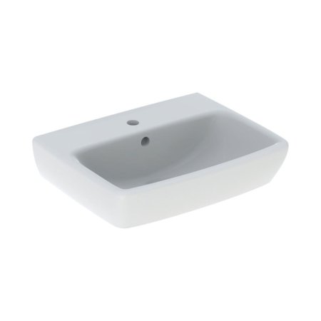 Geberit Selnova Umywalka wisząca 50x42 cm z otworem na baterię z przelewem biała 500.310.01.7