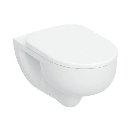 Geberit Selnova Zestaw Toaleta WC TurboFlush bez kołnierza + deska wolnoopadająca biały 503.083.00.1