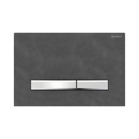 Geberit Sigma 50 Przycisk WC chrom/łupek mustang z powłoką easy-to-clean 115.788.JM.2