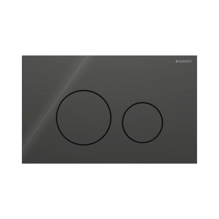 Geberit Sigma40 Przycisk WC szklany czarny 115.628.SJ.1