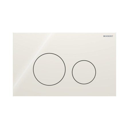 Geberit Sigma40 Przycisk WC szklany piaskowy szary 115.628.JL.1