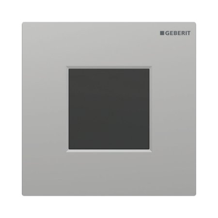 Geberit Typ 01 Przycisk do pisuaru bezdotykowy zasilanie bateryjne chrom mat z powłoką easy-to-clean 116.094.JQ.1