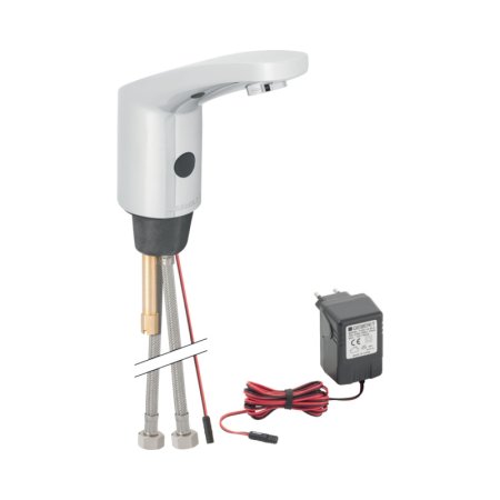 Geberit Typ 185 Bateria umywalkowa bezdotykowa z mieszaczem wewnętrznym 11,5 cm chrom połysk 116.145.21.1